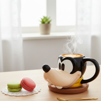 Goofy 3D Seramik Kupa Bardak