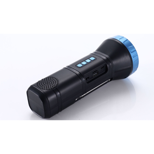 Güneş Enerjili Bluetooth Radyo Özellikli Kamp El Feneri 