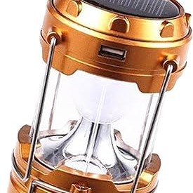 Güneş Enerjili Çok Fonksiyonlu Kamp Feneri