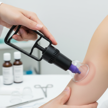 Hacamat Pompa 4 Parmak Siyah