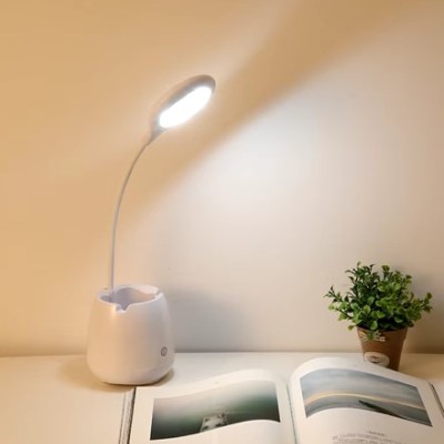 Halka LED USB Şarjlı Masa Lambası 