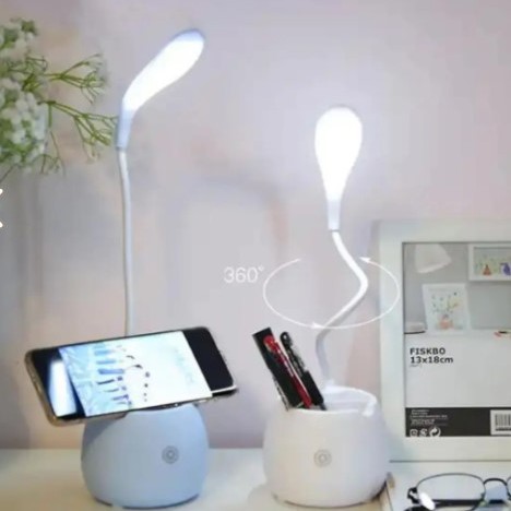 Halka LED USB Şarjlı Masa Lambası 