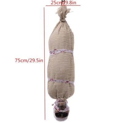 Halloween Sensörlü Işıklı Hareketli Mumya