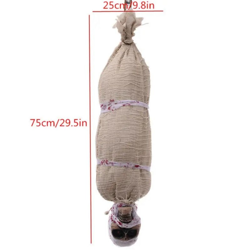 Halloween Sensörlü Işıklı Hareketli Mumya