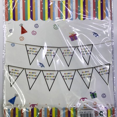 Happy Birthday To You Flama Bayrak Süsü