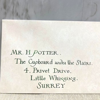 Harry Potter Davet Mektubu 10'lu