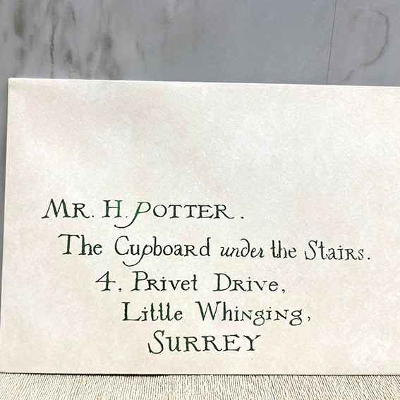 Harry Potter Davet Mektubu 10'lu