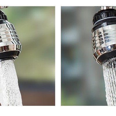 Hortumlu Esnek Su Tasarruflu 2 Modlu Musluk Başlığı 