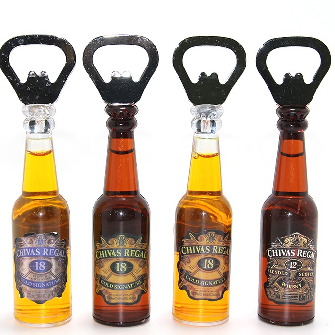 İkonik İçecek Şişesi Tasarımlı Magnetli Şişe Açacağı - Model 4