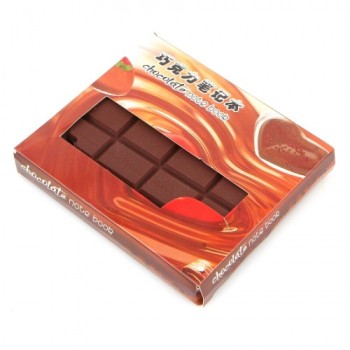 Isırılmış Çikolata Tasarımlı Kokulu Not Defteri