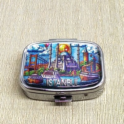 İstanbul Temalı İlaç Kutusu - Model 11