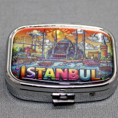 İstanbul Temalı İlaç Kutusu - Model 12