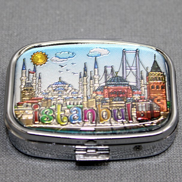 İstanbul Temalı İlaç Kutusu - Model 13