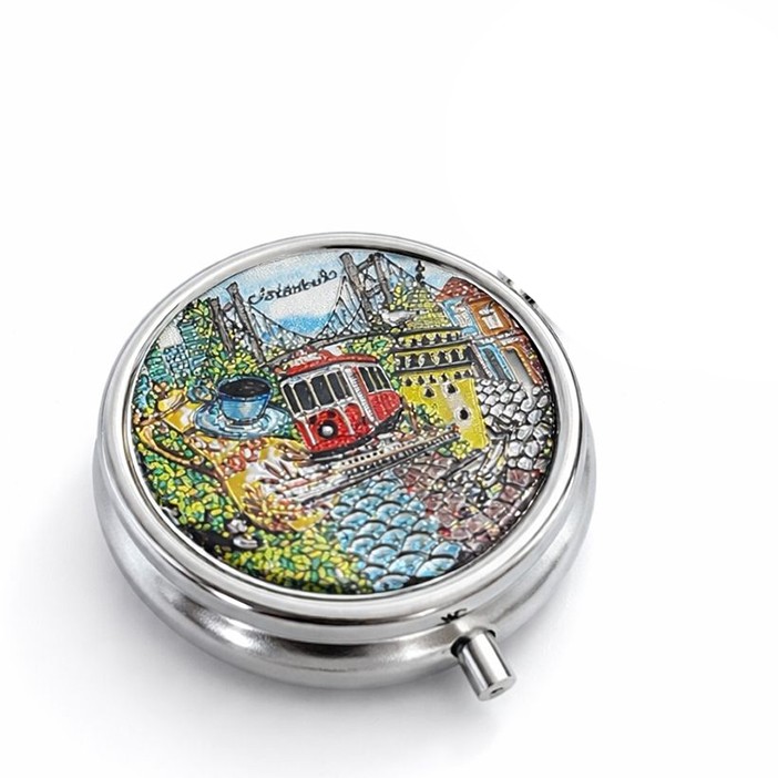 İstanbul Temalı İlaç Kutusu - Model 15