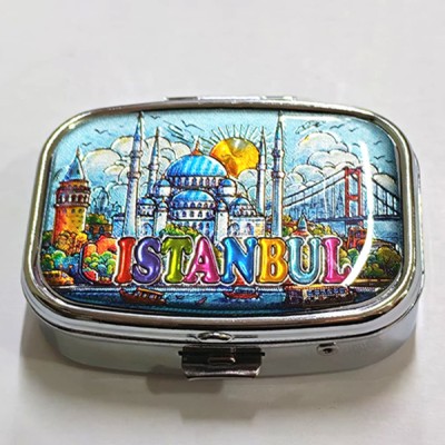 İstanbul Temalı İlaç Kutusu - Model 4