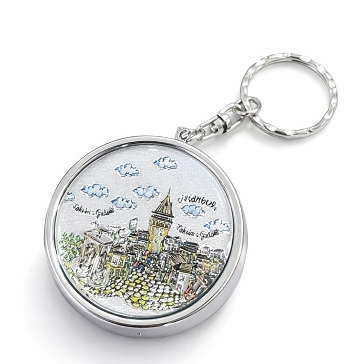 İstanbul Temalı Küllük Anahtarlık - Model 2 