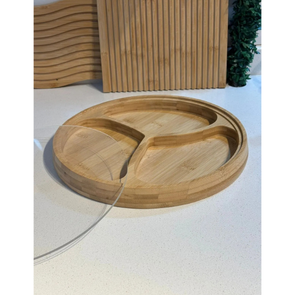 Kapaklı 3 Bölmeli Çerezlik 