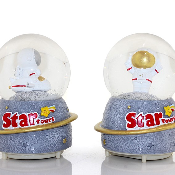 Kar Küresi Işıklı Müzikli 13 Cm