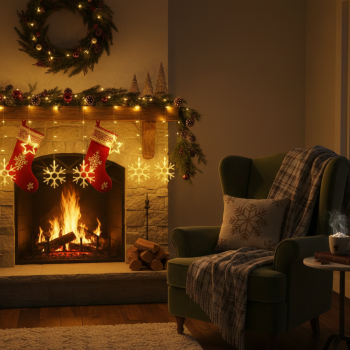 Kar Tanesi Perde Led 