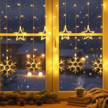 Kar Tanesi Perde Led 