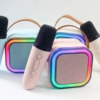 Karaoke Mikrofon Hoparlör Seti