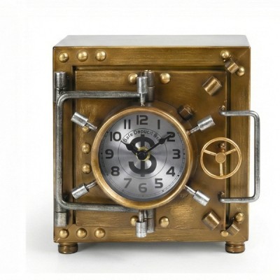 Kasa Tasarımlı Masaüstü Saat 