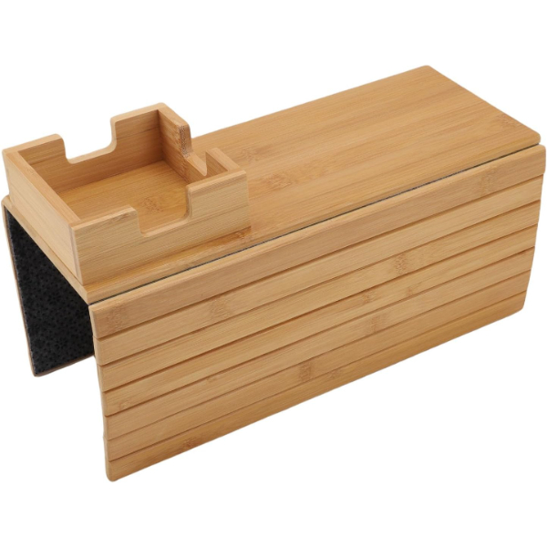 Katlanabilir Ahşap Koltuk Yanı Kanepe Tepsisi 