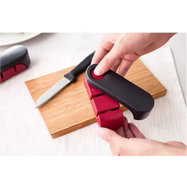 Katlanabilir Çift Aşamalı Bıçak Bileyici 