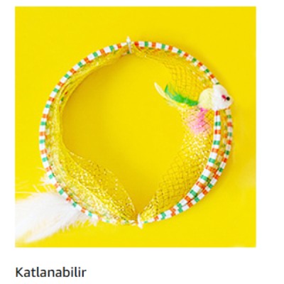 Katlanabilir Kedi Tüneli