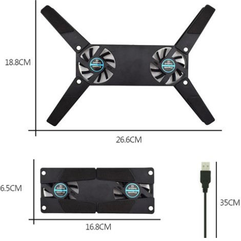 Katlanabilir Laptop Soğutucu 
