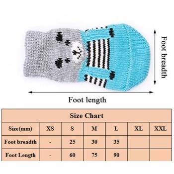 Kedi Köpek Kaydırmaz Örme Çorap