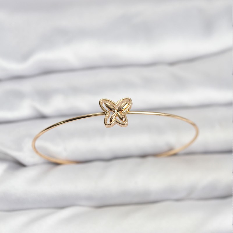 Kelebek Model Gold Renk Bileklik