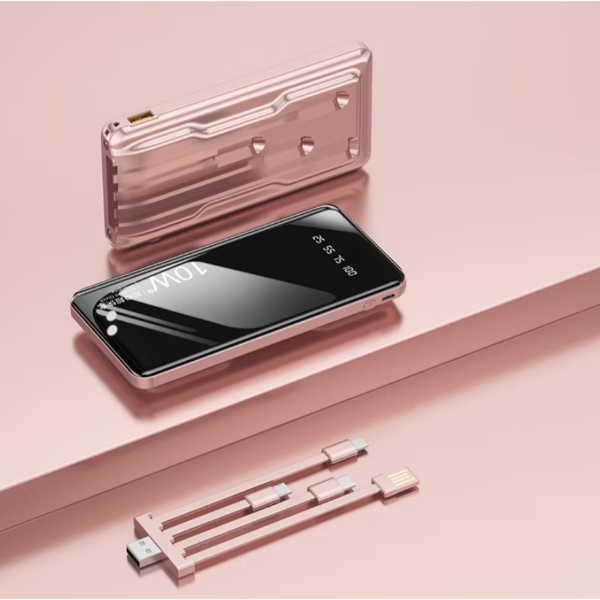 Kendinden Kablolu 10.000 mAh Powerbank 