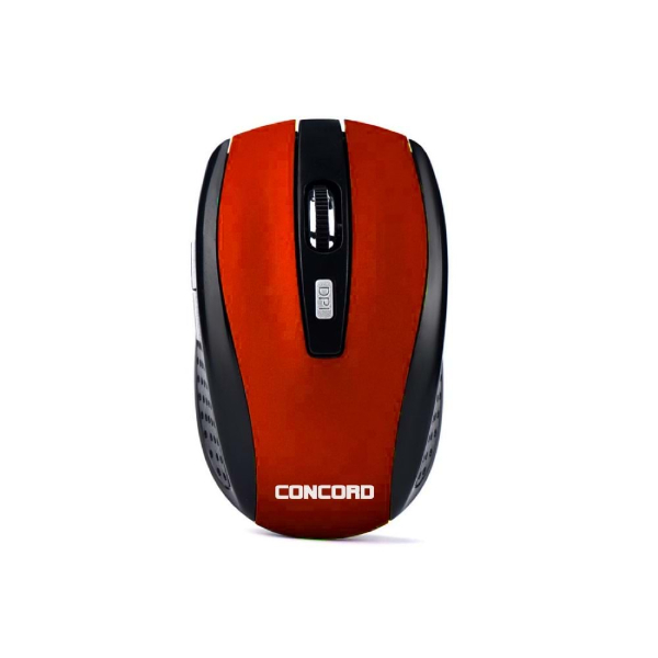 Kırmızı Kablosuz 6D Optik Mouse   