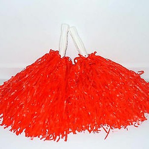 Kırmızı Renk Gösteri Ponponu 