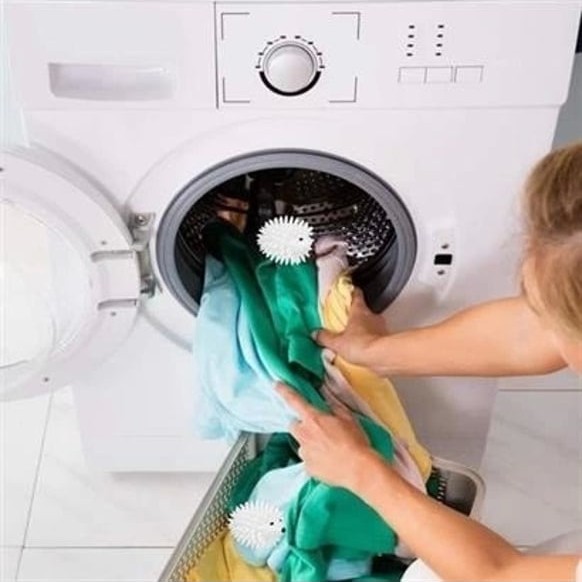 Kirpi Tasarımlı Çamaşır Tüy Toplama Topu