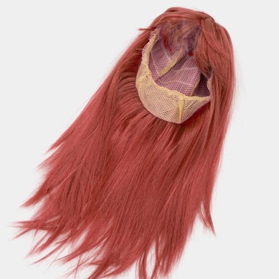 Kızıl Renk Düz Kesim Peruk