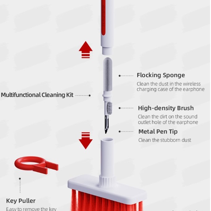 KLAVYE VE KULAKLIK TEMIZLEME SETI
