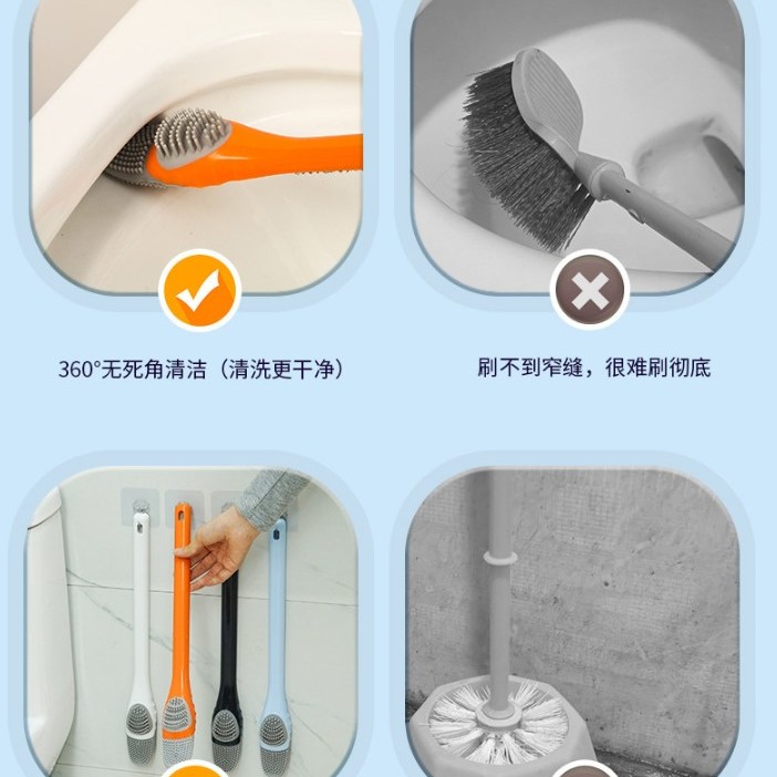 Klozet Detay Temizlik Fırçası Seti