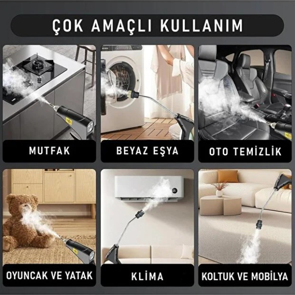 Kompakt Basınçlı Buharlı Temizleyici 
