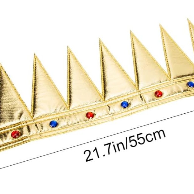 Kral Kraliyet Tacı Yetişkin Çocuk Uyumlu