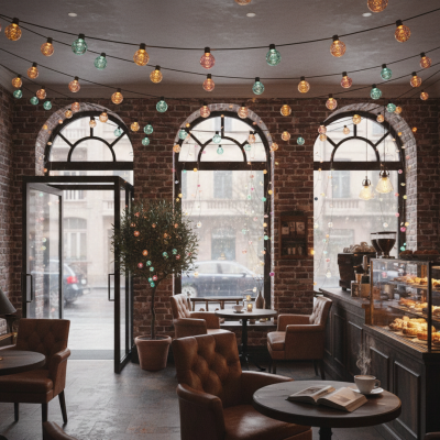 Kristal Top Gün Işığı Dekoratif Işık 5 Metre 28 LED 