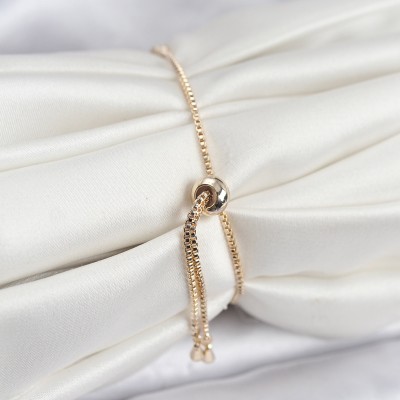 Kuğu Model Zirkon Taşlı Gold Renk Asansörlü Su Yolu Bileklik