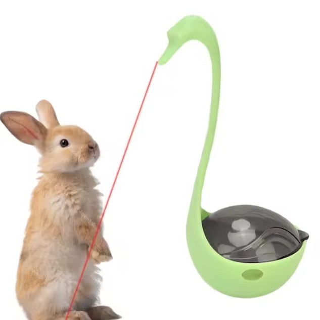 Kuğu Şeklinde Lazerli Kedi Oyuncağı