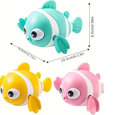 Kurmalı Balık Bebek Banyo Oyuncağı