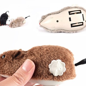 Kurmalı Fare Kedi Eğitim Oyuncağı