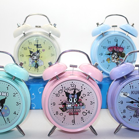 Kuromi, Hello Kitty, Mickey Mouse Masa Üstü Çalar Saat 