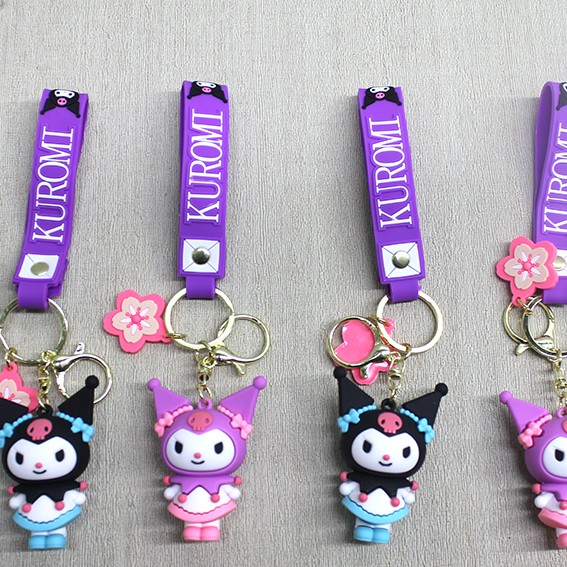 Kuromi Silikon Anahtarlık 