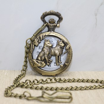 Kurt Tasarımlı Köstekli Saat Model 2