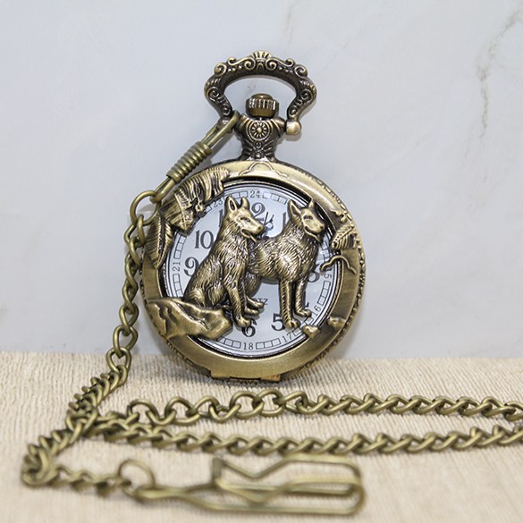 Kurt Tasarımlı Köstekli Saat Model 2